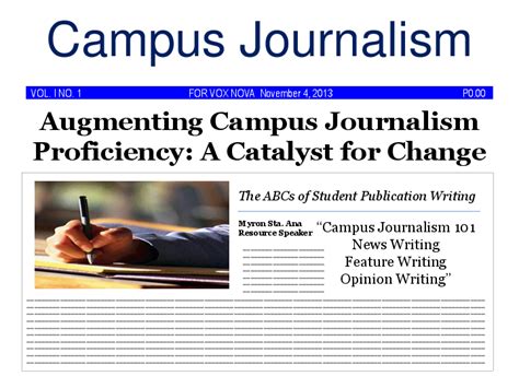 example of editorial writing in journalism tagalog|(PDF) Opinion writing for campus journalists.